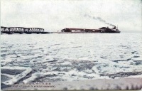 Южный порт Отомари в зимнее время