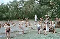 Детский бассейн в городском парке КиО.