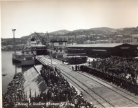 28 июня торжественный митинг, посвященный пуску в эксплуатацию морской железнодорожной переправы Ванино - Холмск