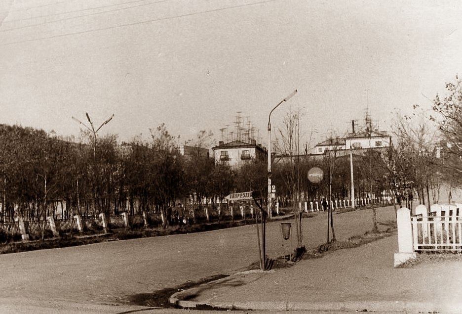 Комсомольская площадь г. Корсаков