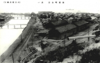 Вид на северную часть г. Томариору, видны нижние тории Томариору дзинзя.