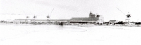 Панорама порта Корсаков. Зима.