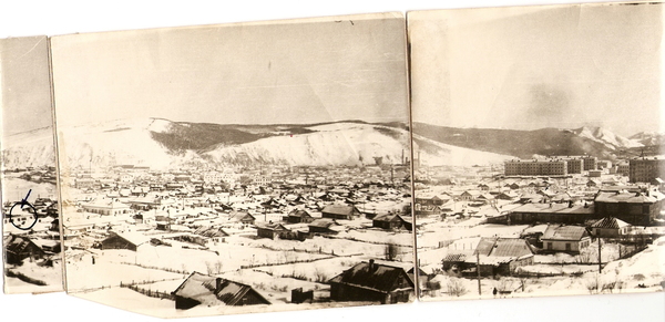Панорама города Томари. 2 из 3.