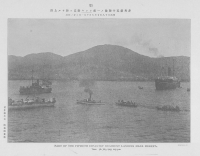 Высадка японских войск 7 июля 1905 года, вблизи Мерея (с. Пригородное)