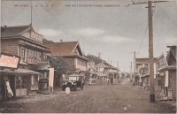 Вид на поселок Мотодомари. Главная улица