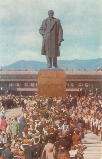 Площадь Ленина в Южно-Сахалинске