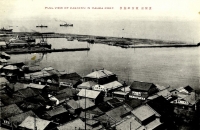 Вид на порт в городе Маука