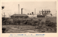 Целлюлозный завод компании Одзи по производству бумаги в Тойохара